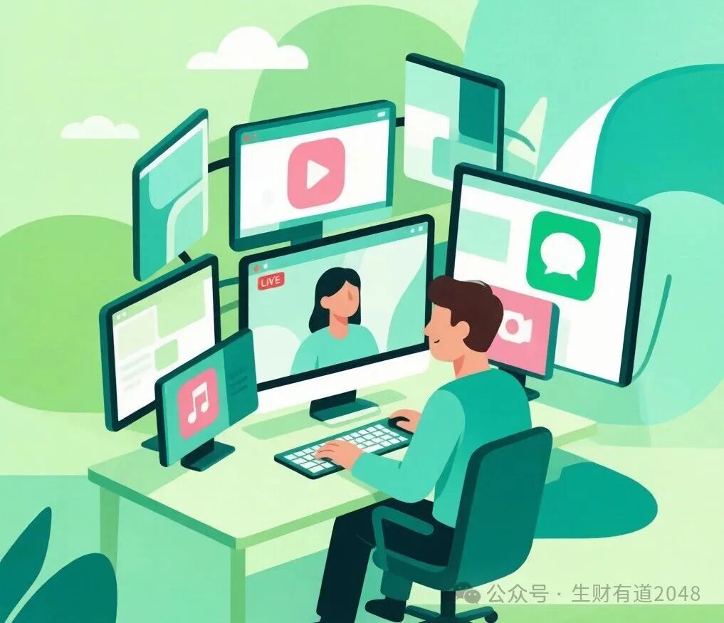 多平台同时开播
